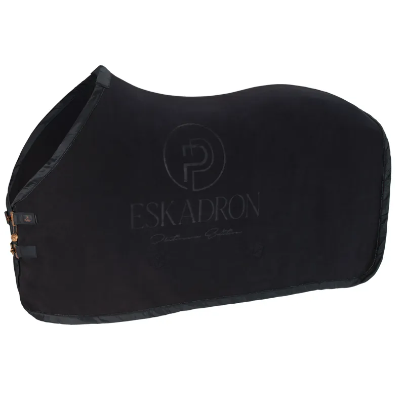 Eskadron Fleece Stamp Sweat Rug Platinum SS23 - Black 